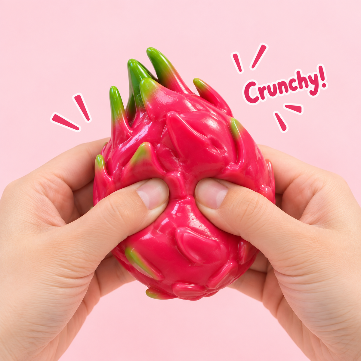 Crunchy Dragon Fruit Squishy