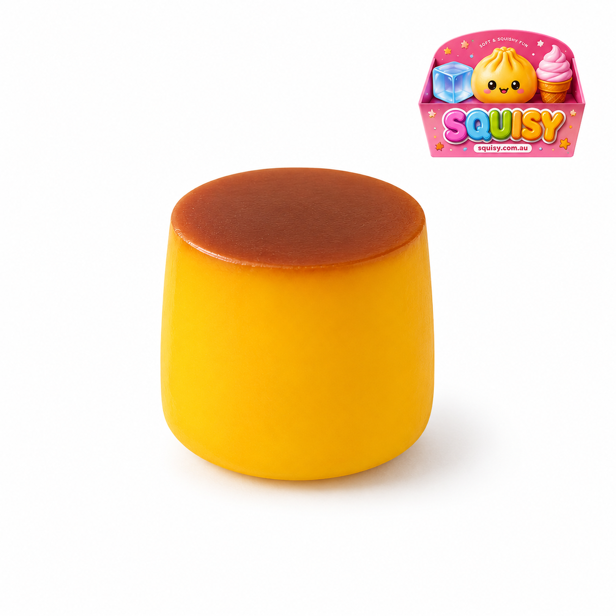 Crunchy Pudding Squishy – Satisfying Sensory Toy - 1-PIECE BOX