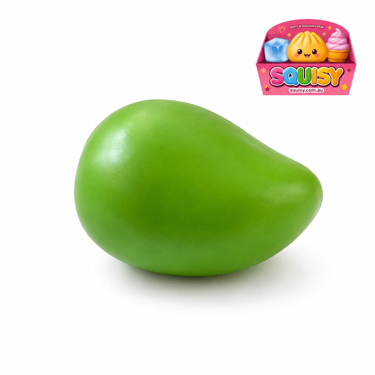Color Changing Crunchy Mango Squishy – Satisfying Sensory Toy - 1-PIECE BOX