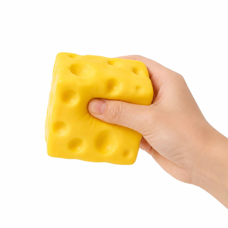 Cheese Squishy Cube - 1 Piece Squishy Box