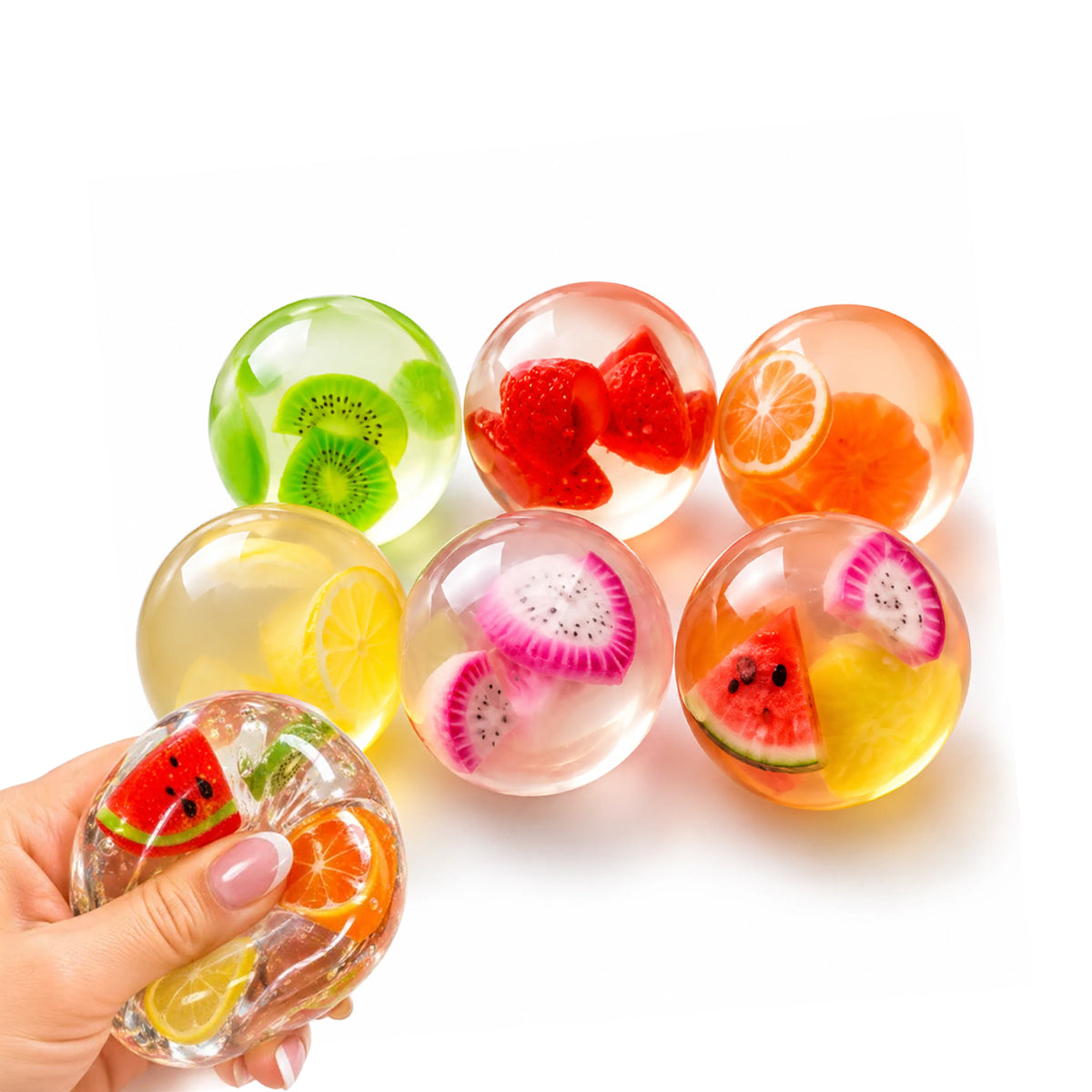 Coconut Oil Fruit Squishy – Soft Slow Rising