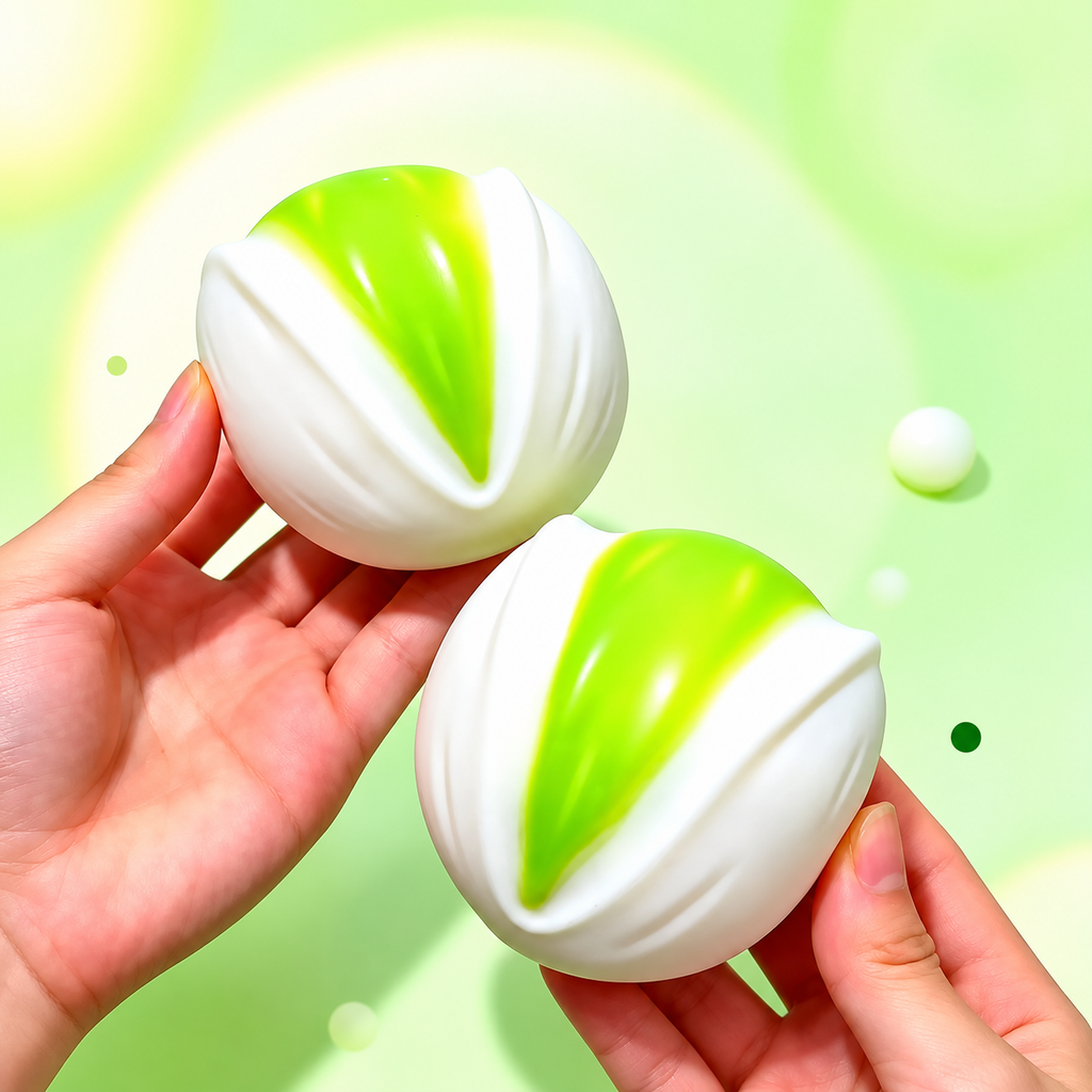 Crunchy Pistachio Squishy Toy