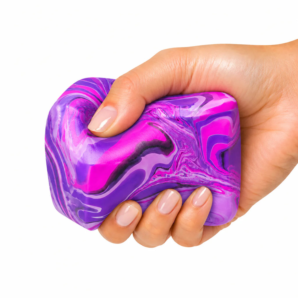 SQUISY Marble Cube Squishy Sensory Stress Relief Toy - 1-PIECE BOX