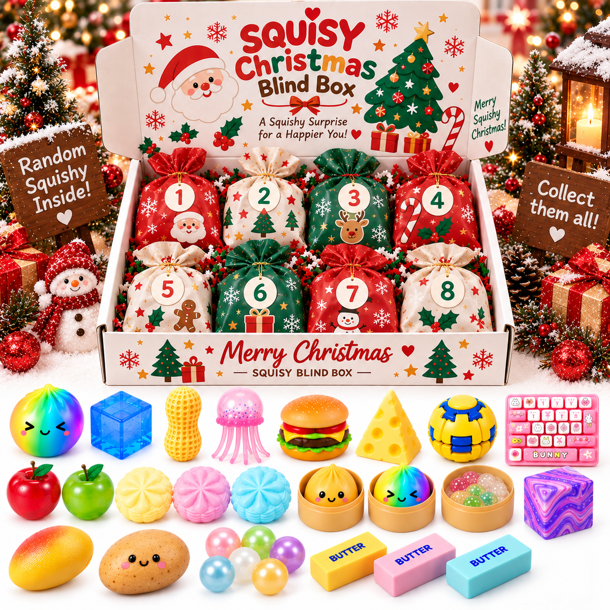 Christmas Gift  8 PCS Blind box