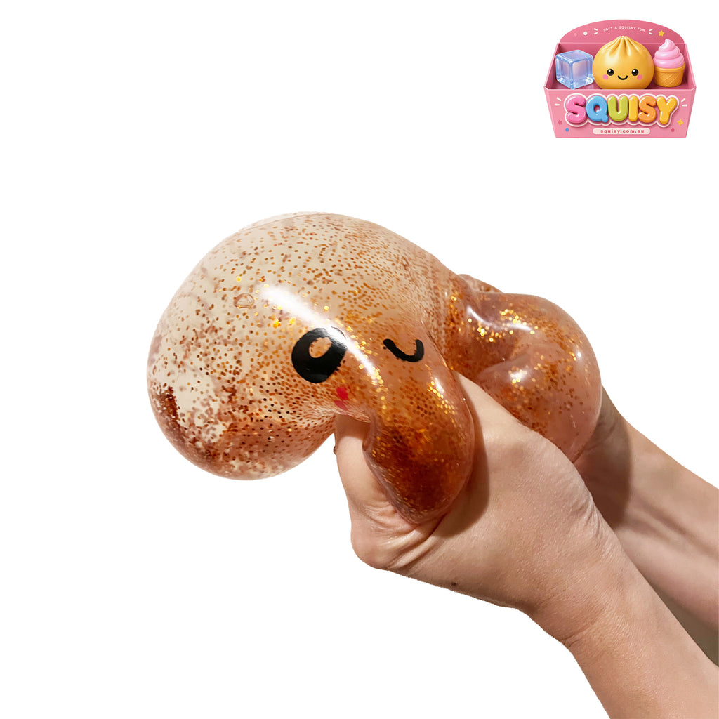 Jumbo Dumpling Squishy Sensory Stress Relief Toy - 1 Piece Squishy Box